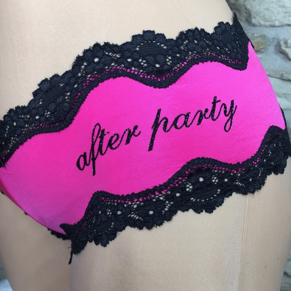 S Victoria's Secret Cheeky Pink Panty After Party - Picture 4 of 7